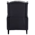 thumbnail image 6 of Spaco Reclining Sofa Chair, Fabric Recliner Sofa Home Theater Seating, Modern Comfortable Upholstered leisure chair, Bedroom, Living Room, Black, 6 of 9