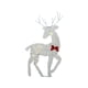 thumbnail image 2 of White Flashing Reindeer Christmas Lights Reindeer Christmas Decorations Outdoor Patio Decorations, 2 of 4
