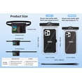thumbnail image 2 of Riñonera impermeable AirUntech para iPhone 15 Pro Max con funda, 2 of 9