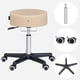 thumbnail image 5 of Taburete Rodante Master Massage Deluxe Crema Asiento Más Grande Ruedas Mejoradas, 5 of 8