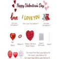 thumbnail image 2 of 1056pcs Valentine's Day Balloon Decoration, Golden 'i Love You' Balloon Banner And Heart Shaped Balloons Set, 1000 Pieces Red Silk Rose Petals And Bea, 2 of 5