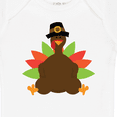 thumbnail image 4 of Inktastic Thanksgiving Pilgrim Turkey Boys or Girls Baby Bodysuit, 4 of 5