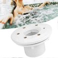 thumbnail image 4 of Zwembad Hoofdafvoer Zwembad Accessoires Gemakkelijk schoon te maken 360 graden draaibare mondstuk Terugstuwuitlaat voor warmwaterbronnen Spa Zwembaden, 4 of 5