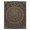 Orange, Pattern 11, variant on ODIKA 4'x6' Machine Washable Non-Slip Area Rug, Oriental Gold High Traffic Rug, Blue, 1010622