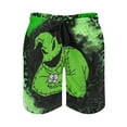 thumbnail image 4 of Oogie Boogie Men's Beachwear Quick Dry 3D Printed Beach Board Shorts with Pockets Cool Mesh Lining XL, 4 of 8
