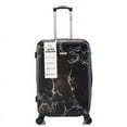 thumbnail image 2 of Alikpop 3-Piece Black Marble Print PC Hardshell Luggage Set, 20"/24"/28" Spinner Suitcases with TSA Lock, 2 of 7