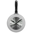 thumbnail image 2 of Black Wall Clock, 8 Inch Metal Frying Pan Kitchen Wall Clock Home Decor - Unique Kitchen Themed Wall Clock with Screwdriver, 2 of 5