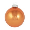 thumbnail image 7 of Christmas By Krebs 2 5/8" (67mm) Seamless Glass Ornament [8 Pieces], Decorated Designer Heirloom (Shiny Orange Crush), 7 of 7