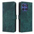 thumbnail image 1 of Phone Wallet Case for Motorola Moto Edge 60 Stylus with Stand - Leather Folio Cover & Card Slots Green, 1 of 5