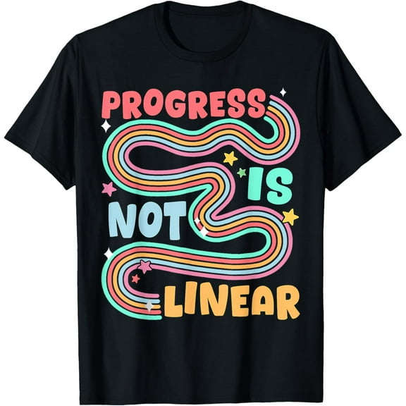 Progress Is Not Linear Sped Ed Special Education Teacher T-Shirt