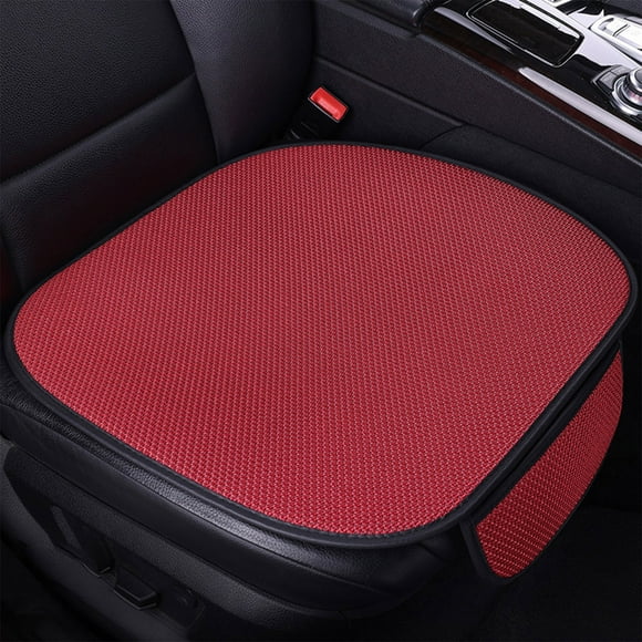 Aodebiao Coussin de Siège Auto - Ventilé, Coussin Estival Frais - Matériau en Fibre, Utilisation Toutes Saisons (Frais en Été, Chaud en Hiver) - Structure 3D pour Soutien, Dissipation Rapide de la Chaleur - Portable, Amovible