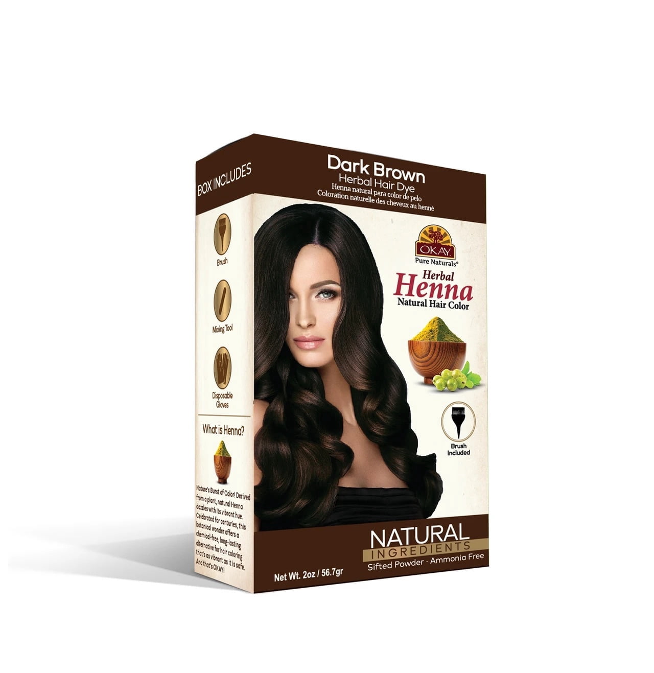 Rainbow Research, Henna Hair Color and Conditioner, Medium Brown