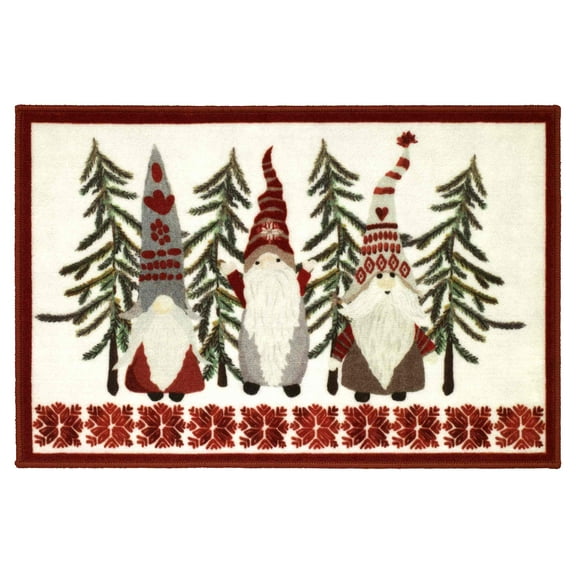 Avanti Christmas Gnomes Rug
