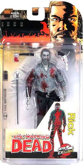 the walking dead comic toys