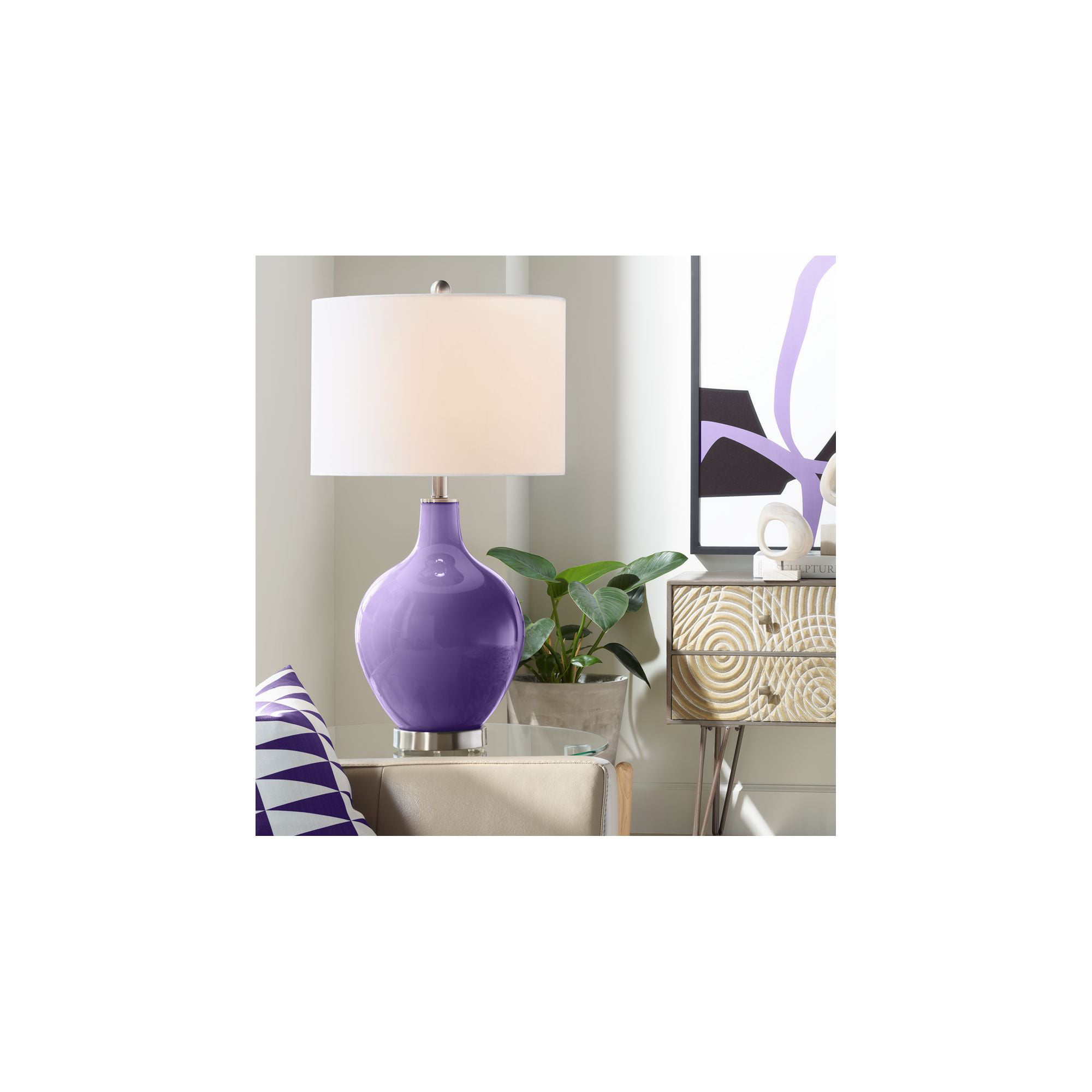 Color Plus Modern Table Lamp 28.5