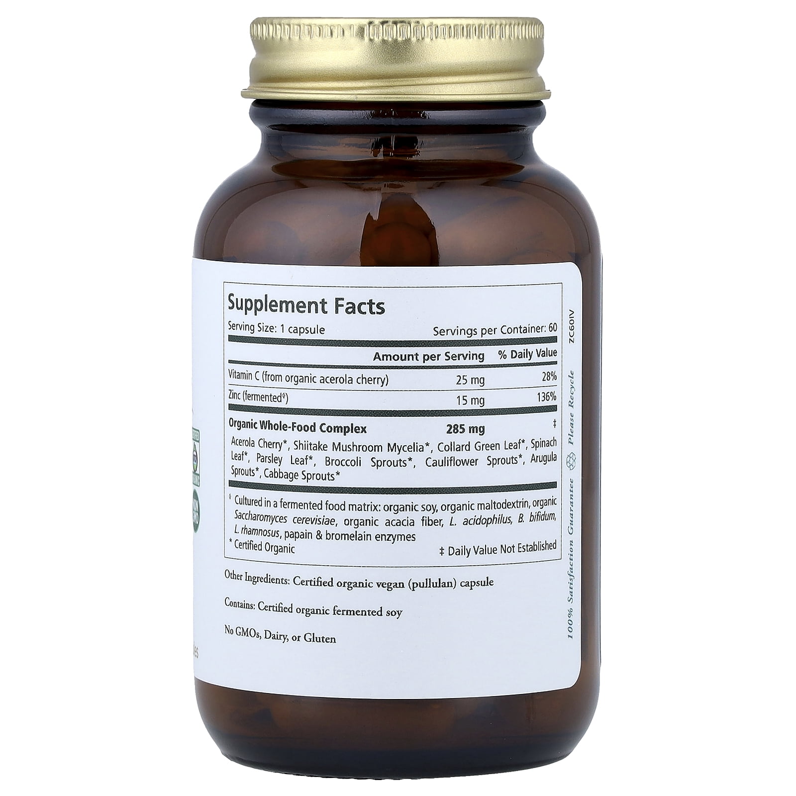 Pure Synergy Zinc Complex™, 60 Capsules