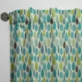thumbnail image 3 of Designart 'Leaf With Texture' Modern & Contemporary Curtain Panel, 3 of 5