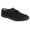Black, variant on Dek Kids  Junior Touch Fastening Black Canvas Plimsolls