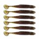 thumbnail image 1 of 6g/10cm Green Black Lures Soft Fishing Artificial Lure Bait False Bait T-tail Soft Bait Soft Fish Lead Head Hook Bait Combo, 1 of 5