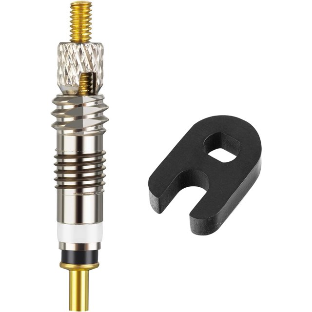 Núcleos de válvula Presta de 12 piezas Núcleos de válvula Presta, herramienta de extracción de núcleo de válvula, universal para bicicleta de carretera, bicicletas de montaña, atornillable, fácil de u JFHHH pequeña