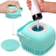 thumbnail image 4 of Silicone Shower Brush (Blue), 2 in 1 Soft Shower Brush, Body Scrubber with Shower Gel Dispenser, Shower Tool for Baby and Man Massage Shampoo Brush, 4 of 5