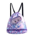 thumbnail image 5 of Bonita bolsa de almacenamiento para niños, portátil, multifuncional, para viajes, camping, tamaño pequeño, color morado., 5 of 5