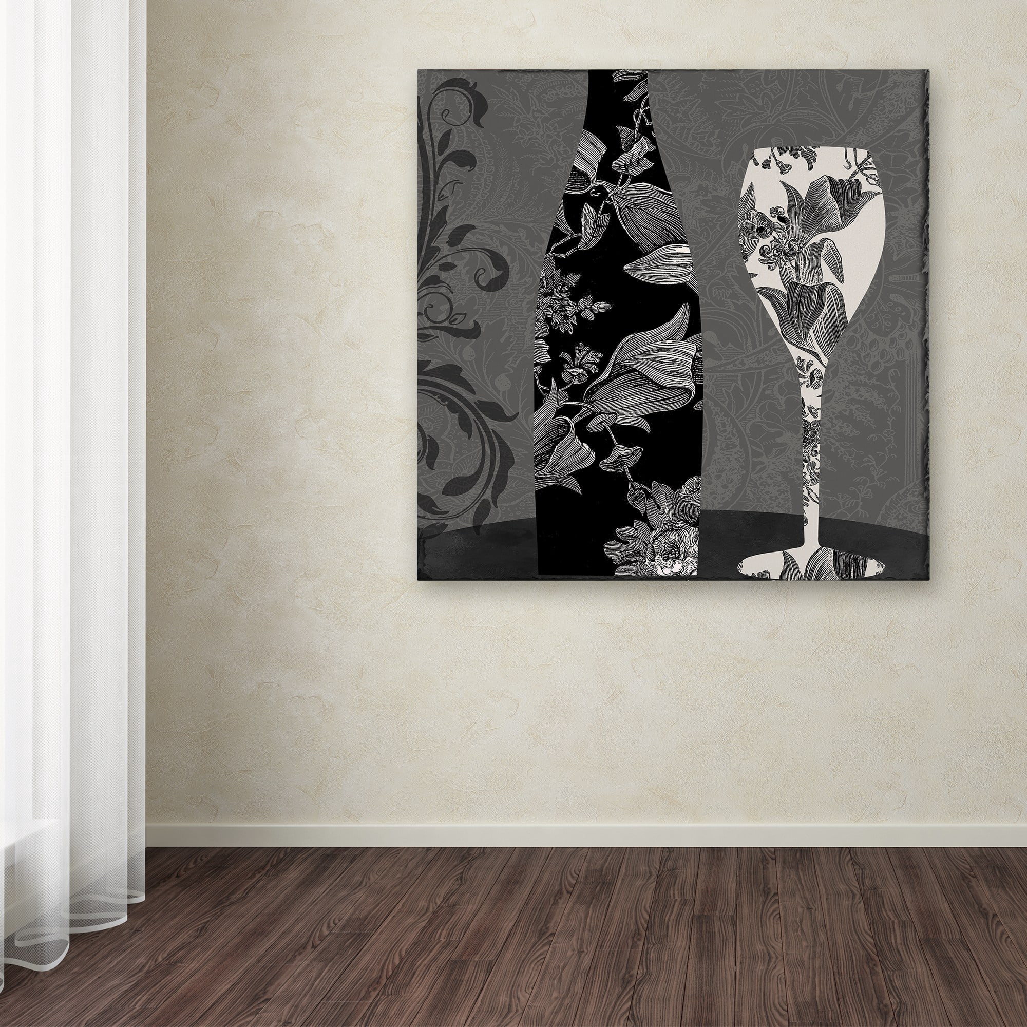 Trademark Fine Art "Vin Elegant II" Canvas Art by Color Bakery
