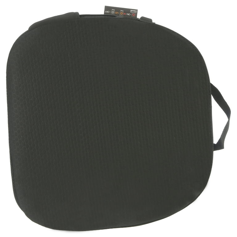 Type S Memory Foam Seat Cushion with Soothing Heat Walmart