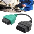 thumbnail image 1 of Câble de Diagnostic ABS Vert OBD2 de Remplacement pour Scanner de Direction Assistée Outil de Scan ECU, 1 of 7