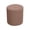 Brown, variant on Round Ottomen Cover Slipcover, Stretch Ottomen Slipcover Fit Diameter 9.4"-13", Non-Slip Footstool Protector Cover for Bedroom (1PC, Gray)