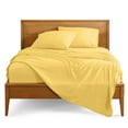thumbnail image 4 of Bare Home Premium 1800 Collection 4-Piece Bed Sheet Set, King, Lemon Drop, 4 of 11