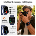 thumbnail image 2 of Rastreador de actividad física para deportes al aire libre Smartwatch QTLLBT IP67, 2 of 8