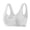Gray, variant on Gyratedream Teenage Girls Underwear Developmental Bra Cotton Seamless Sports Wrapped Chest