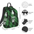 thumbnail image 2 of Balery St Patrick's day Mochila Ligera para Hombres y Mujeres – Resistente y Impermeable, Ideal para la Escuela, el Trabajo, los Viajes y el Uso Diario, 2 of 7
