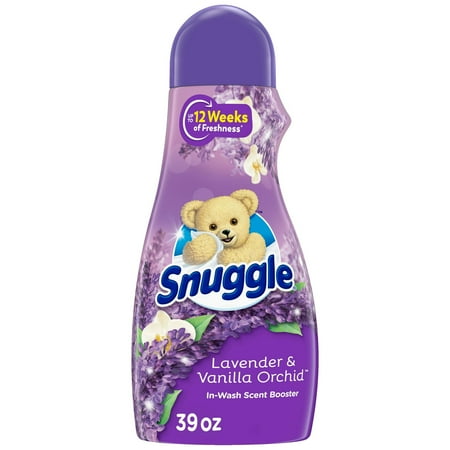Snuggle In Wash Scent Booster, Lavender & Vanilla Orchid, 39 Ounce (Pack of 4)