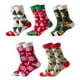 thumbnail image 1 of Calcetines navideños nuevos de lujo ligeros Otoño Invierno Europa y Estados Unidos Ins Tendencia Calcetines navideños, 1 of 1