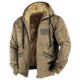 thumbnail image 1 of Men's Solid Color Flag Print Jacket Men's Spring And Autumn Casual Trend Zipper Hooded Jacket 5XL, 1 of 3
