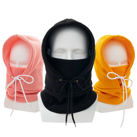 Ski Mask for Men Women, Winter Balaclava Warm Windproof Face Mask, Fleece Hood Full Head Cover Scarf Neck Warmer