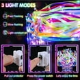 thumbnail image 4 of 42 PCS Light Up Wands for Wedding, Wedding Favors with 3 Colorful Flashing Modes, LED Fairy Wands with Bells for Wedding Send Off, New Year, Raves, Concert, Birthday, Party Streamers, 4 of 7