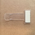 thumbnail image 2 of PENIKOKO 6Pcs Transparent Ticket Holder Clip Plastic Folder for Car Window Easy Installation, 2 of 7