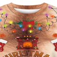 thumbnail image 3 of Pull à Manches Longues Chandails en Molleton d'Halloween pour Hommes et Femmes avec Imprimé, 3 of 6