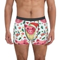 thumbnail image 2 of Bingfone Christmas Cute Pigs Men's Underwear - Casual Stretch Boxer Briefs-X-Large, 2 of 7