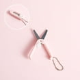 thumbnail image 2 of 1 Pack Mini Folding Scissors With Key Chain Mini Telescopic Small Foldable Scissors Portable Pocket Travel Scissors Retractable Kids Shears Sharp For Cutting Scrapbooking Crafting, 2 of 9