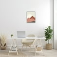 thumbnail image 2 of Stupell Indtries Desert Mountain Sunrise Landscape Warm Terracotta Tones,16 x 20,Design by Taylor Shannon Designs, 2 of 7