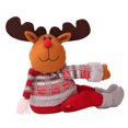 thumbnail image 3 of Adorno Navidad Muñeco Nieve Peluche para Cortina Botella Vino, 3 of 6