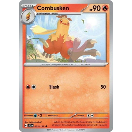 Pokemon Journey Together Uncommon Combusken #23