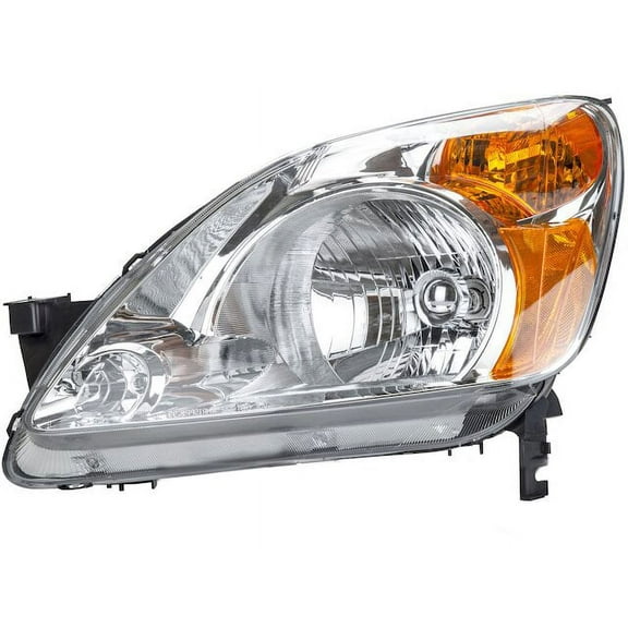 Left Headlight Assembly - Compatible with 2002 - 2004 Honda CR-V Sport Utility 2003