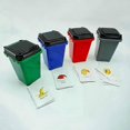 thumbnail image 4 of 1pc Portable Mini Office Desk Trash Bin Pen Holder - Office Supplies Storage, 4 of 5