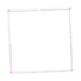 thumbnail image 3 of Garende Cross Stitch Frame Embroidery Hoop Snap Frame Quilting Hoop Stand Clip Frame PVC 66.5cmx66.5cm, 3 of 8
