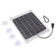 thumbnail image 1 of Panneau solaire 10 W avec sortie USB, design transparent, double face, pour la production d'énergie, idéal pour les voyages en extérieur, 1 of 4